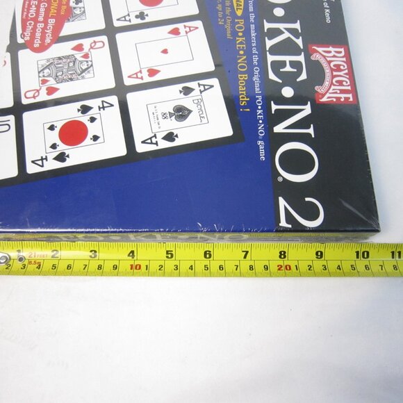 Pokeno Bicycle PO•KE•NO 2 Game "The Thrill of Poker, Suspense of Keno" - Picture 9 of 9
